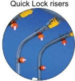 Quick lock risers. Click for more info